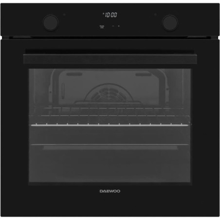 Einbaubackofen – Pyrolyse-Selbstreinigung – Umluftfunktion – DAEWOO – BO7PR28GBNM – Schwarz – Kalte Tür – 59,5 x