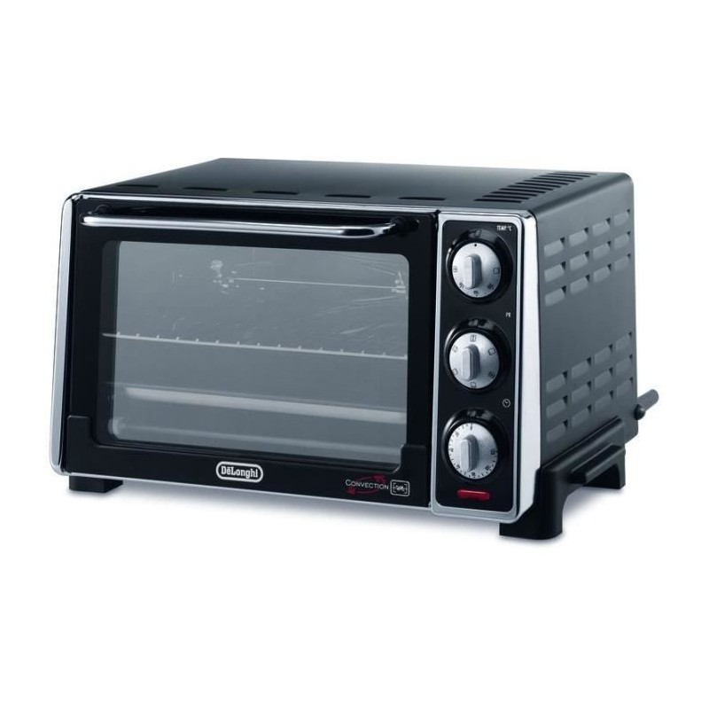 Mini-Backofen – Umluft – DELONGHI – EO20792 – Schwarz – 20 l – 49 x 35 x 25,5 cm – 1300 W