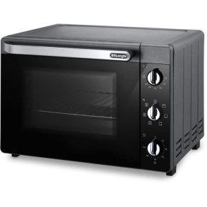 Mini-Backofen – Umluft – Drehspieß – DELONGHI – EO40123.S – Schwarz...