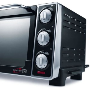 Mini-Backofen – Umluft – DELONGHI – EO20792 – Schwarz – 20 l – 49 x 35 x 25,5 cm – 1300 W