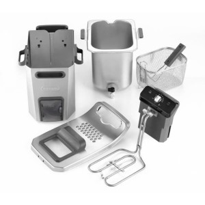 DELONGHI F44532CZ Semi -professional electric fryer Premiumfry - Stainless steel