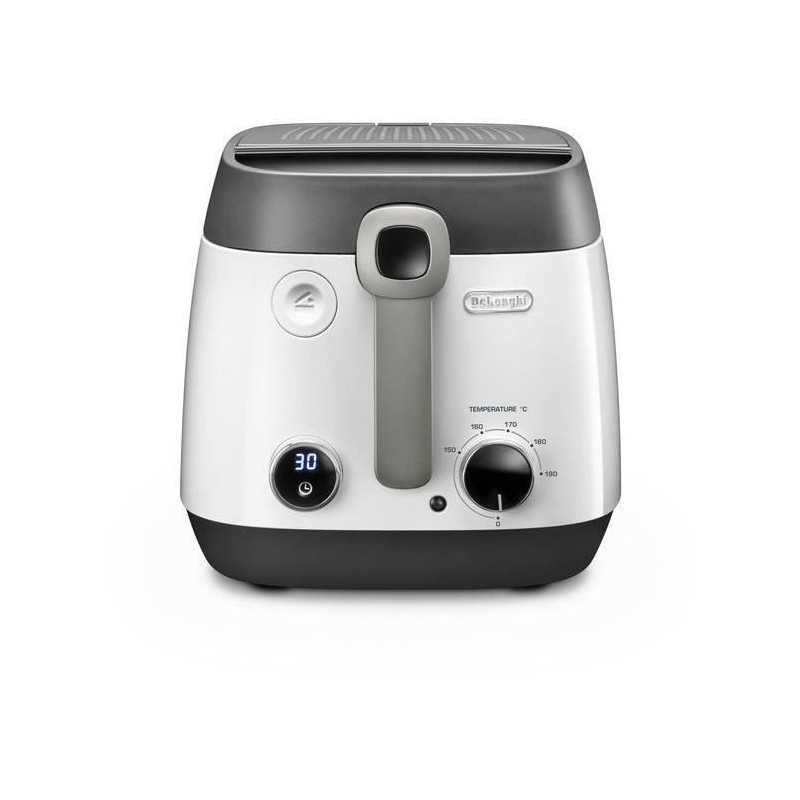 Friteuse - DELONGHI - FS6067 - 2,4 L - 1700 W - 41,5 x 29 x 26 cm - Gris / Noir