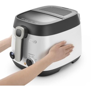 Fritteuse - DELONGHI - FS6067 - 2,4 L - 1700 W - 41,5 x 29 x 26 cm - Grau / Schwarz