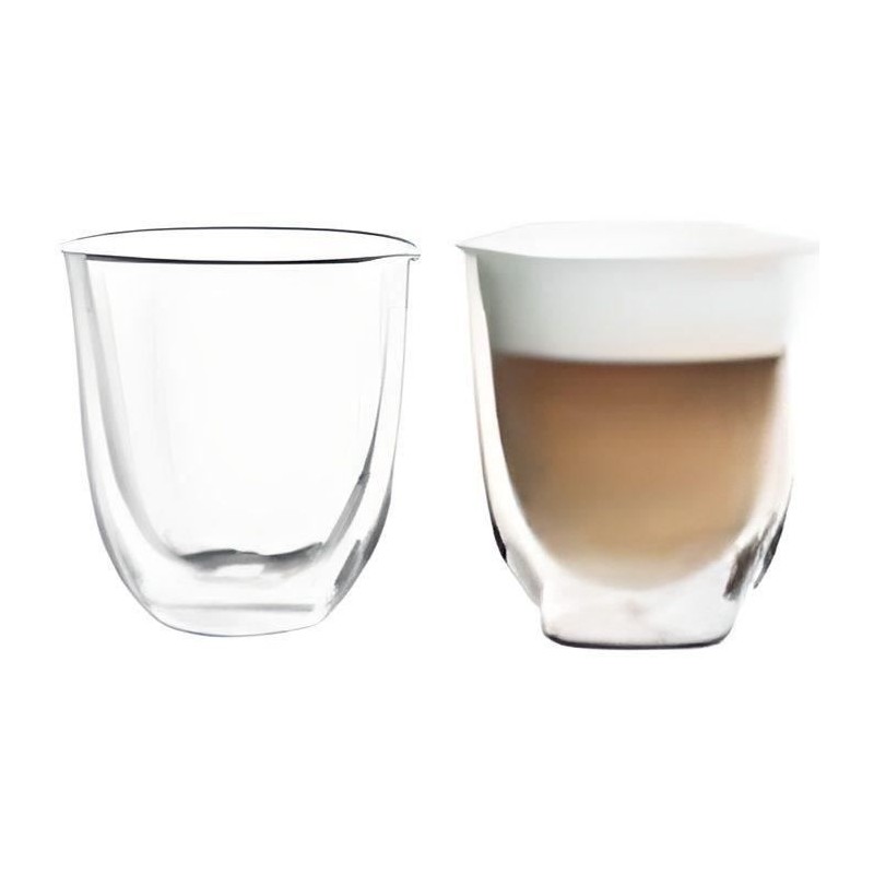 DELONGHI Lot of 2 cups Capuccino - 19 cl |  Accessoires petit déjeu...