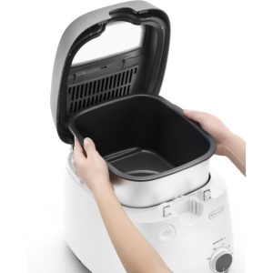 Friteuse - DELONGHI - FS6067 - 2,4 L - 1700 W - 41,5 x 29 x 26 cm - Gris / Noir