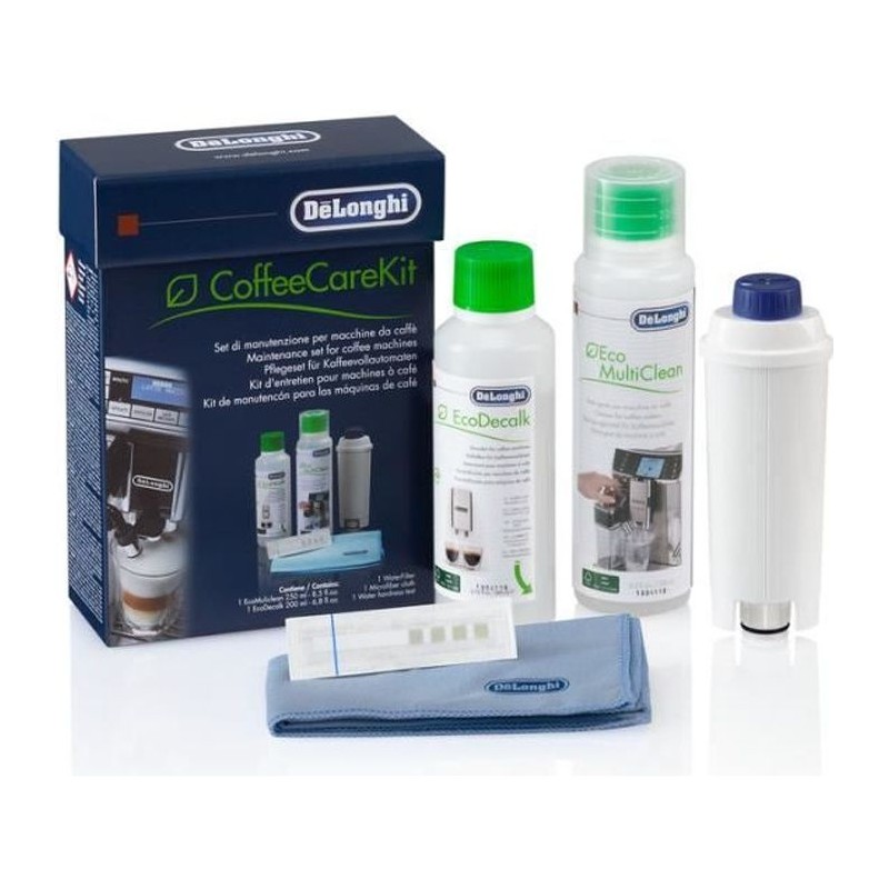 DELONGHI 5513283501 SET DLSC306 COFFEECARE - Wartungskit für Espressomaschine