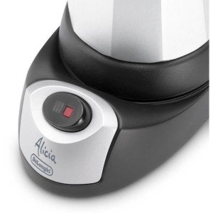 DELONGHI EMKM6B Italian Cafetiere Alicia Plus - White |  Coffee Mak...