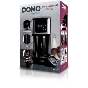 Filterkaffeemaschine - DOMO - DO733K - 900 W - 4 bis 10 Tassen - LC...