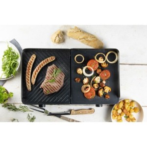 Genius Tischgrill - DOMO - DO9259G - 2 Kochzonen - Einstellbarer Th...