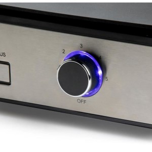Grill de table barbecue Genius - DOMO - DO9259G - 2 zones de cuisson - Thermostat réglable- 2400 W