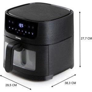 Heißluftfritteuse - DOMO - DO540FR - 6L - Digitaler Bildschirm - 8 Programme - Feinfritteuse