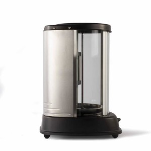 Grill vertical - LIVOO - DOM323 - 1500W - Jusqu'a 2,5 Kg - 1 broche centrale et 10 brochettes de 23 cm - Minuterie et rotation 3