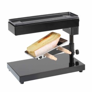 LIVOO DOC159 Traditionelles Raclette-Gerät - Schwarz