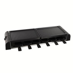 LIVOO DOC185 Raclette set 12 people - Black