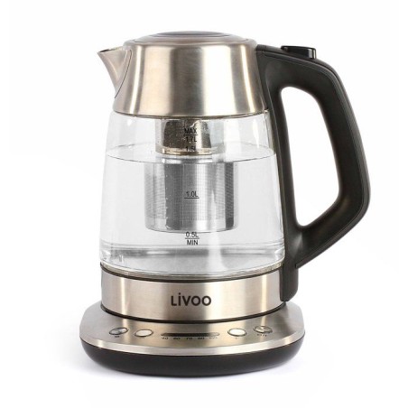 LIVOO DOD165 Teekanne - Wasserkocher - schnurlos - grau