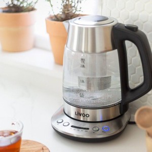Livoo Dod165 Theiere - Electric kettle - Wireless - Gray