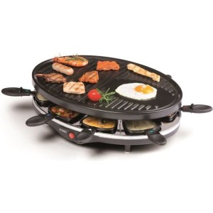 DOMO DO9038G Raclette appliance 8 persons - Black |  Raclette et fo...