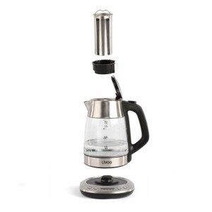 LIVOO DOD165 Teekanne - Wasserkocher - schnurlos - grau