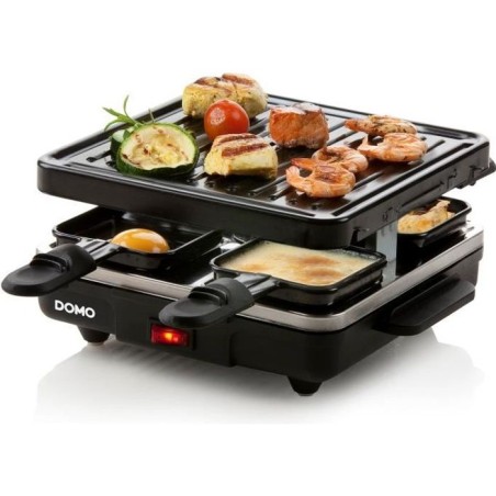 DOMO DO9147G Raclette appliance 4 persons - Black