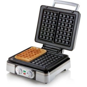 DOMO DO9149W Electric Waffle Maker - Inox |  Pancake makers and waf...