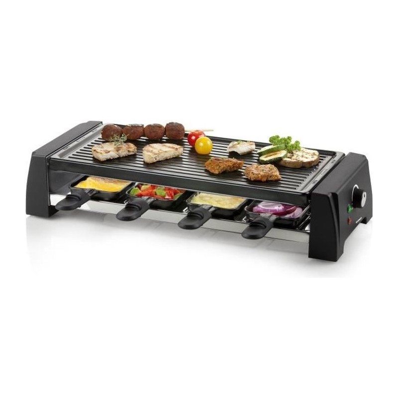 DOMO DO9189G Raclette appliance 8 persons - Black
