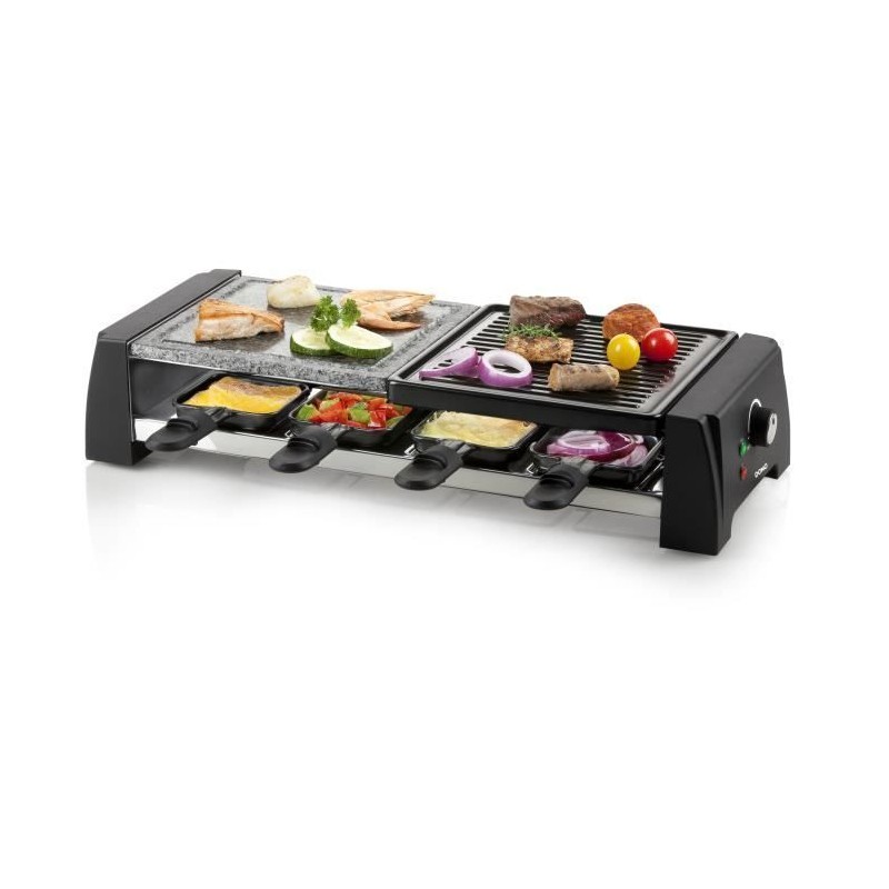 DOMO DO9190G Raclette set 8 people - Black