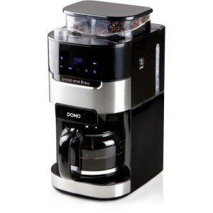 DOMO DO721K - 1,5-Liter-Kaffeemaschine - 12 Tassen - LCD-Bildschirm...
