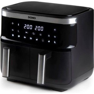 Domo hot air fryer - Do537fr - 2 x 4 L - 85 ° A 200 ° - 8 Automatic...