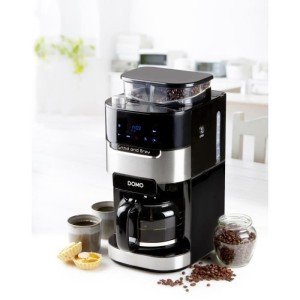 DOMO DO721K - 1,5-Liter-Kaffeemaschine - 12 Tassen - LCD-Bildschirm...