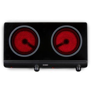 Hob - DOMO - 2 burners - 50.2 x 29.4 x 6.7 cm - DO339KP |  Stoves a...