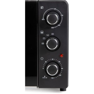 DOMO DO1107GO Mini-Back- und Snackofen – 28 l – Schwarz – 1500 Watt...