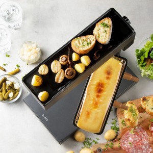 DOMO Raclettegrill – DO1145RC – Traditionelles Raclette – PFAS-frei...