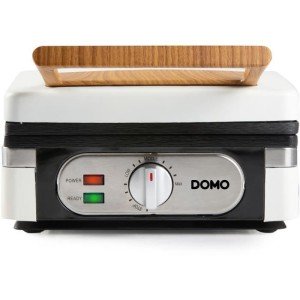 Waffeleisen - DOMO - DO9274W - 1400 W - 2 XL-Waffeln - Weiß |  Crêp...