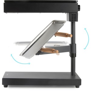 Appareil a raclette DOMO - DO1145RC - Raclette traditionnel - Revetement sans PFAS - 1000W