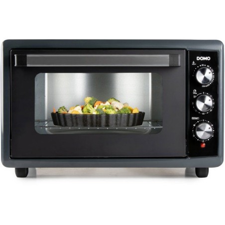 Four électrique multifonction XXL - DOMO - DO808GO 6 50 L - Noir - 2000 W- Jusqu'a 230° - Minuterie 90 min - 4 fonctions de ch