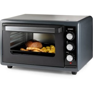 Four électrique multifonction XXL - DOMO - DO808GO 6 50 L - Noir - 2000 W- Jusqu'a 230° - Minuterie 90 min - 4 fonctions de ch