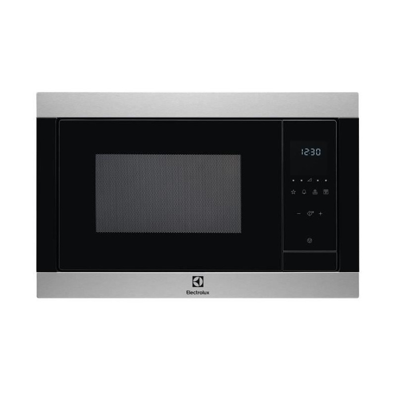 Micro-ondes encastrable - ELECTROLUX - CMS4253TMX - Inox anti-trace - 23l - Grill - H 388 x L 595 x P 400 mm