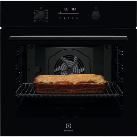 Einbaubackofen - Pyrolyse - Umluft - ELECTROLUX - EOF6P46Z - Schwarz - Kalte Tür - 59,4 x 59,6 x 56,9 cm