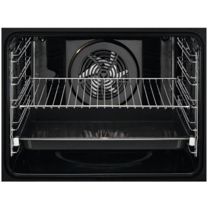 Einbaubackofen - Pyrolyse - Umluft - ELECTROLUX - EOF6P46Z - Schwarz - Kalte Tür - 59,4 x 59,6 x 56,9 cm