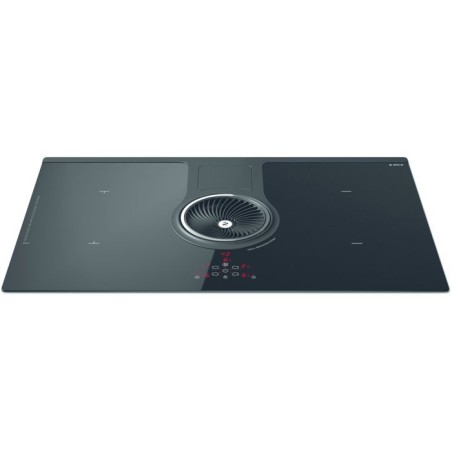 Table induction ELICA PRF0120978A NikolaTesla BL/F/83 - 4 foyers - Commandes tactiles - Extraction intégrée - Noir brillant