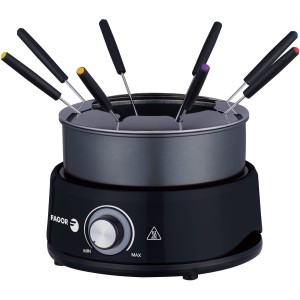 FAGOR Fondue-Set – FGFD8 – 1,6 l Fassungsvermögen – Für bis zu 8 Pe...