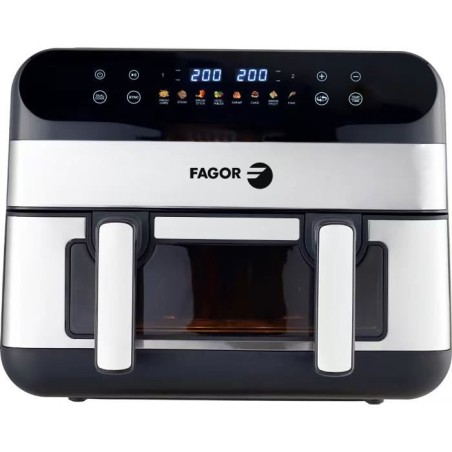 Oil-free fryer - FAGOR - Airfryer FGF10 - 10L - 2400 W - Touch screen - 8 pre-recorded modes - Large cooking tank