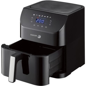 Ölfreie Fritteuse – FAGOR – Airfryer XL – 8 l – 1800 W – Touchscreen – 7 Kochvoreinstellungen – Timer – Schwarz
