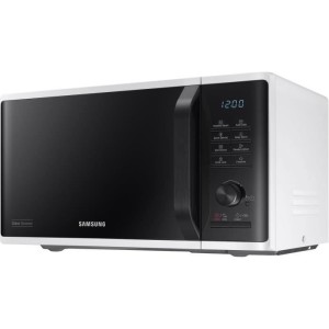 Solo microwave 23L - Samsung - MS23K3555EW - White - Electronic control + button - Hold holder function