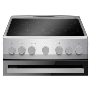 Cuisiniere vitrocéramique - FAGOR-FACV203S - 4 foyers - 62 L - 50 x 60 cm - Silver