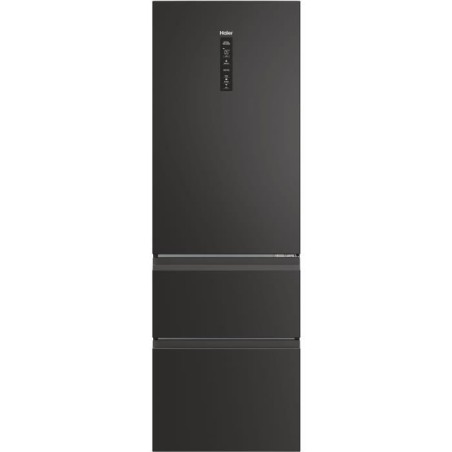 Kombinierter Kühlschrank – HAIER – 3D 60 Serie 5 HTW5618ENPT – Klasse E – 360 l – 185 x 59,5 x 66,7 cm – Schwarz