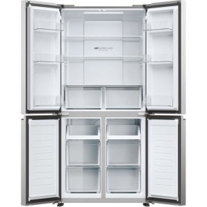 Mehrtüriger Kühlschrank – HAIER – HCR3818ENMM – Klasse E – 467 l – 35 dB – 181,5 x 83,3 x 65 cm – Silber