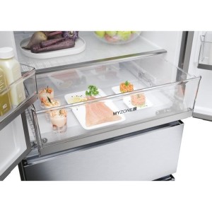 Mehrtüriger Kühlschrank - HAIER - FD 70 Serie 3 HFR5719ENMG - Klasse E - 446 L - 190 x 70 x 67,5 cm - Silber