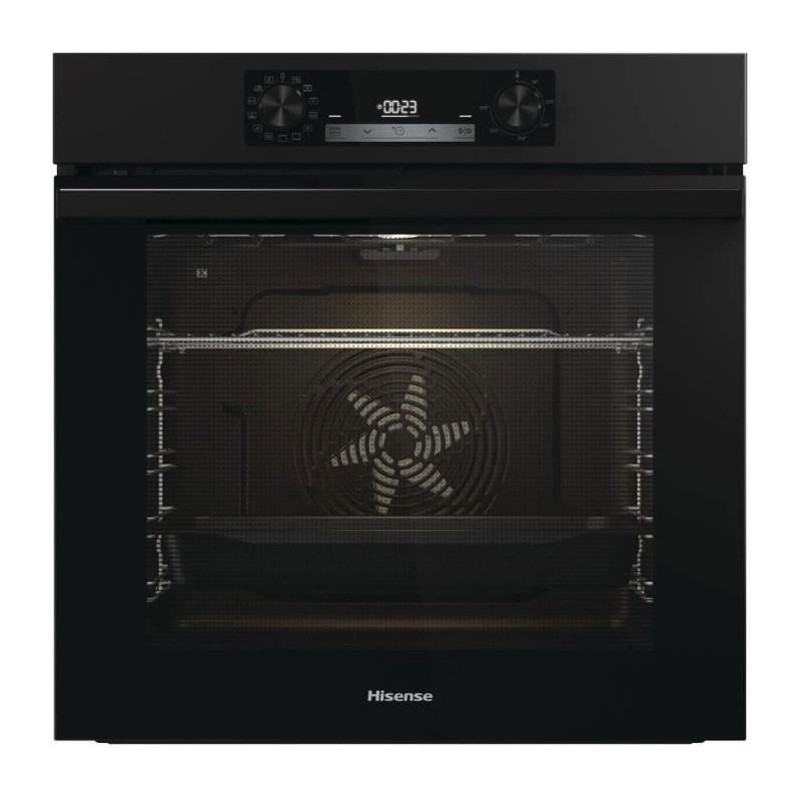 Four encastrable pyrolyse - HISENSE - BI64211EPB - Noir - Multifonctions - 77 L - AirFry - Classe A