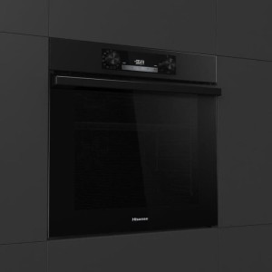 Einbau-Pyrolyseofen - HISENSE - BI64211EPB - Schwarz - Multifunktion - 77 l - AirFry - Klasse A